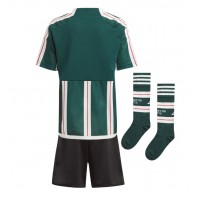 Camisa de time de futebol Manchester United Replicas 2º Equipamento Infantil 2023-24 Manga Curta (+ Calças curtas)